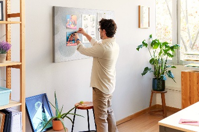 Korktafel Bälle abstraktion