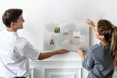 Korktafel Bälle abstraktion