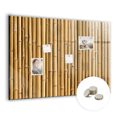 Magnetwand küche Bambusstöcke