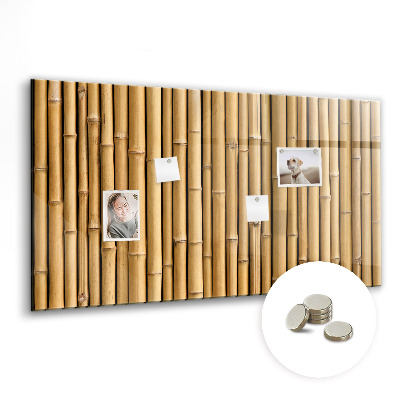 Magnetwand küche Bambusstöcke