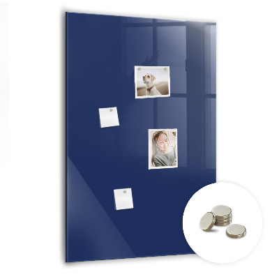 Magnettafel Navy blau