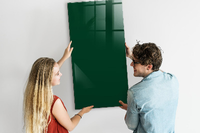 Magnettafel Farbe flaschengrün