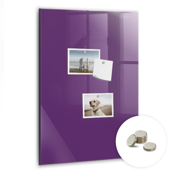 Magnettafel Violette Farbe