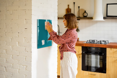 Magnettafel Meeresfarbe