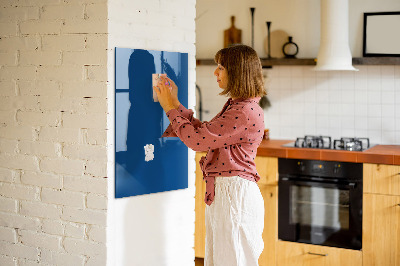 Magnettafel Blaue Farbe