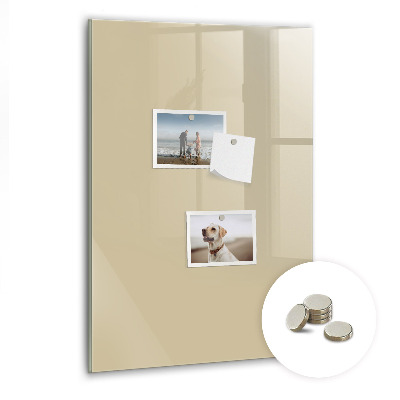 Magnettafel Beige Farbe