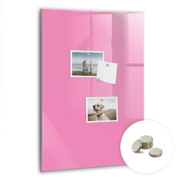 Magnettafel Pinke Farbe