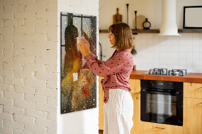 Glas magnettafel Eine Geschmacksexplosion