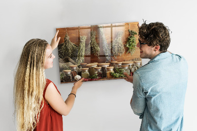 Magnettafel Gewürze