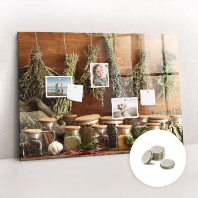Magnettafel Gewürze