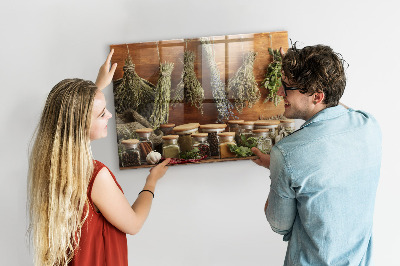 Magnettafel Gewürze