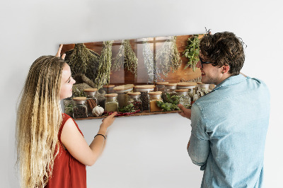 Magnettafel Gewürze