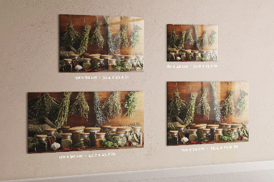 Magnettafel Gewürze