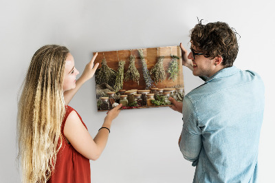Magnettafel Gewürze