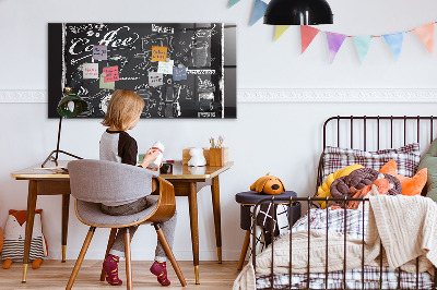 Magnettafel küche Kaffeemaschinen