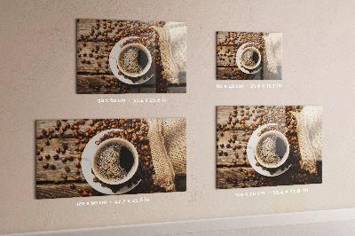 Magnettafel küche Eine Tüte Kaffee