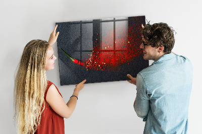 Magnettafel küche Rotes Gewürz