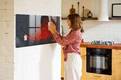 Magnettafel küche Rotes Gewürz