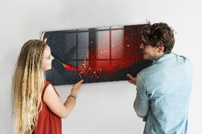 Magnettafel küche Rotes Gewürz