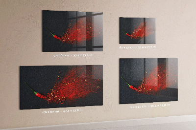 Magnettafel küche Rotes Gewürz