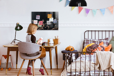 Magnettafel küche Kaffeebohnen