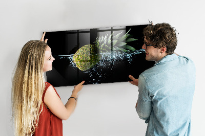 Magnettafel küche Ananas