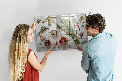 Magnettafel Gewürze