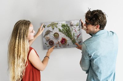 Magnettafel Gewürze