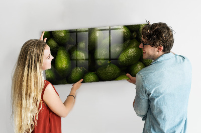 Magnettafel küche Eine Avocado