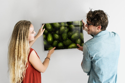 Magnettafel küche Eine Avocado