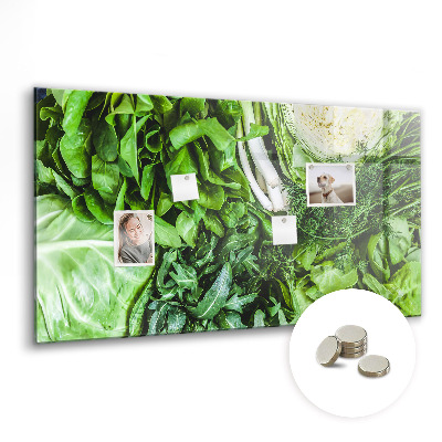 Magnettafel küche Grünes Gemüse