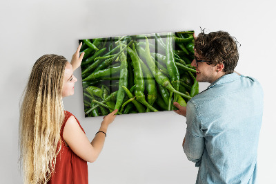 Magnettafel küche Grüner Pfeffer