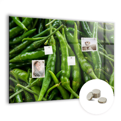 Magnettafel küche Grüner Pfeffer