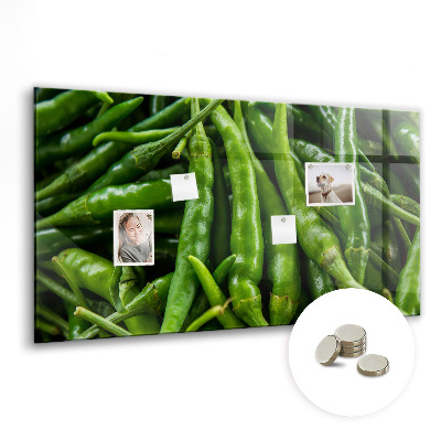 Magnettafel küche Grüner Pfeffer