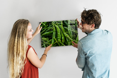 Magnettafel küche Grüner Pfeffer