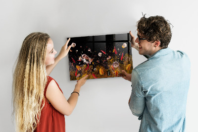 Magnettafel küche Gemüse