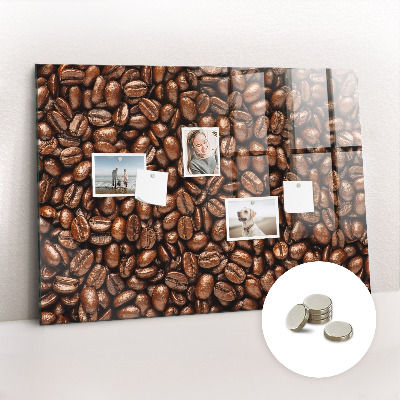 Magnettafel küche Kaffeebohnen