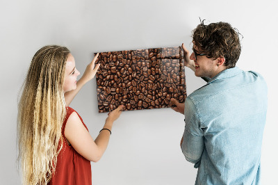 Magnettafel küche Kaffeebohnen