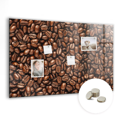 Magnettafel küche Kaffeebohnen