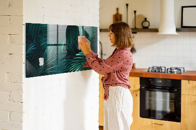 Magnettafel Tropische Blätter