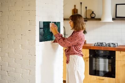 Magnettafel Tropische Blätter