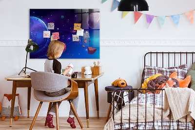 Kinder magnettafel Galaxienplaneten