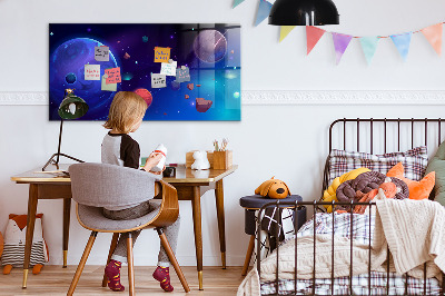 Kinder magnettafel Galaxienplaneten