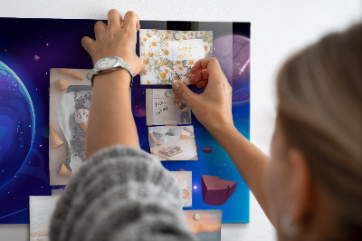 Kinder magnettafel Galaxienplaneten