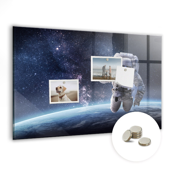 Kinder magnettafel Astronaut