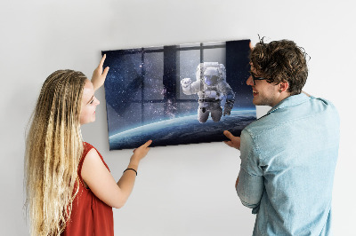 Kinder magnettafel Astronaut