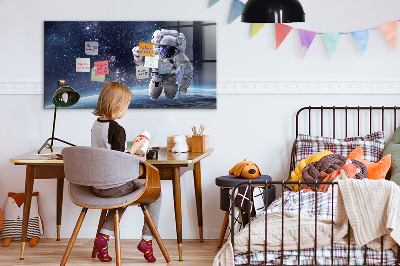 Kinder magnettafel Astronaut