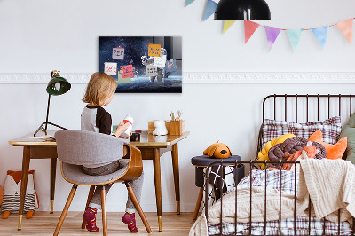 Kinder magnettafel Astronaut