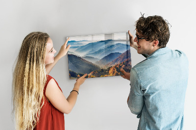 Magnettafel Berglandschaft