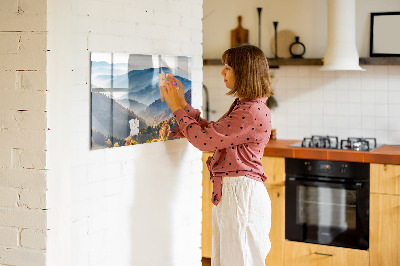 Magnettafel Berglandschaft